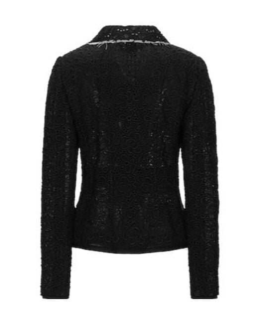 Dolce & Gabbana Black Doublebreasted Blazer
