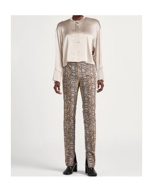 MAX&Co. Natural Long Sleeve Top