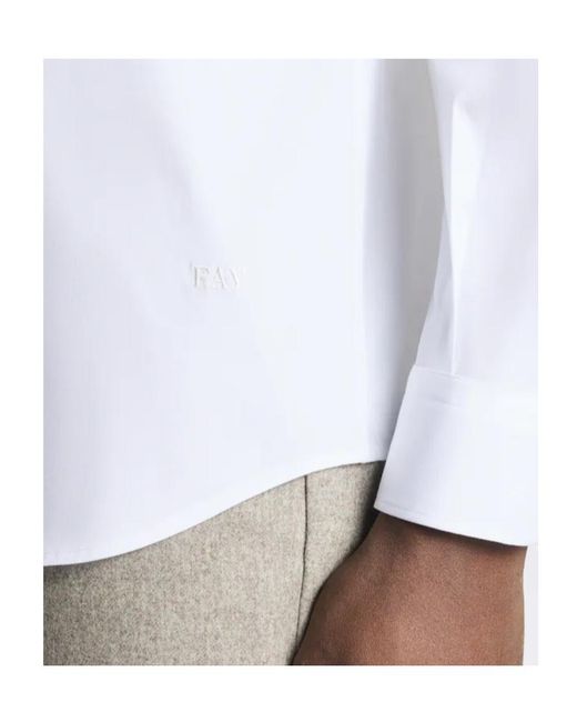 Fay White Regular Fit Shirt for men