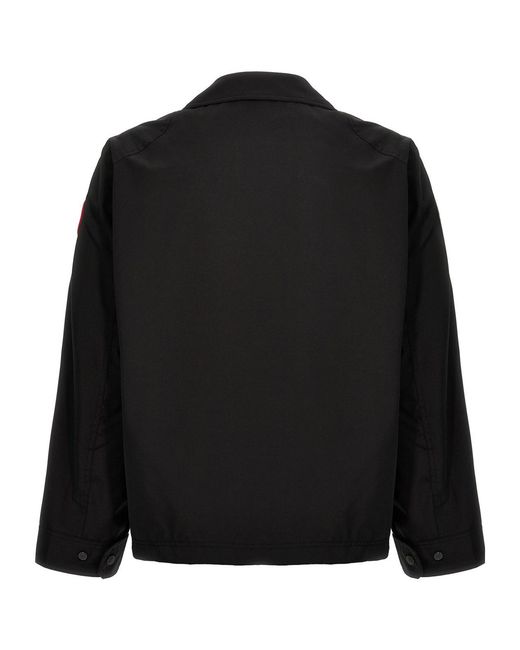 Canada Goose Black Long-Sleeved Jacket for men