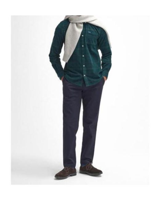 Barbour Blue Slim Trousers for men
