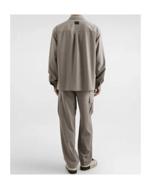 Dolce & Gabbana Gray Long-Sleeved Shirt for men