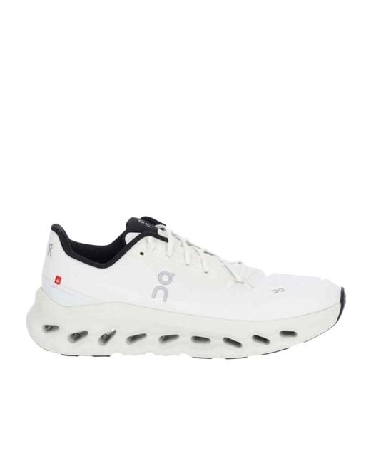 On Shoes White Cloudtilt Lace-Up Sneakers for men