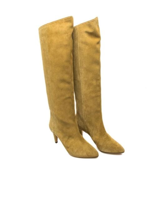 Isabel Marant Green Pointed Boots