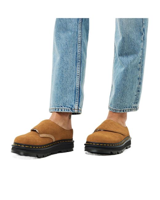 Dr. Martens Brown Flat Mules