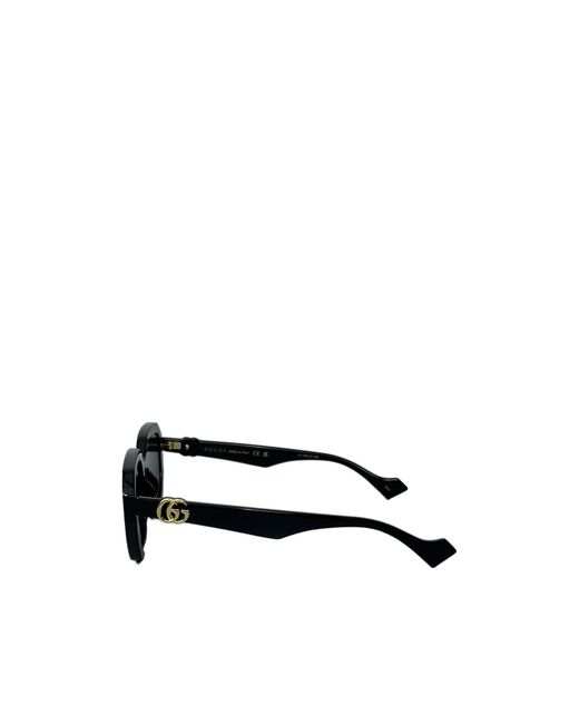 Gucci Black Geometric Sunglasses