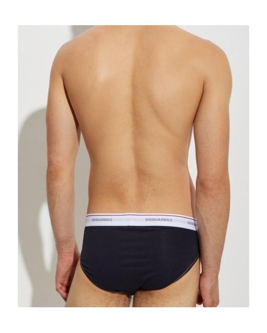 DSquared² Blue Briefs for men