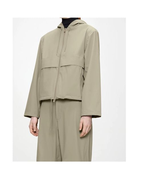Rains Natural Long-Sleeve Casual Jacket