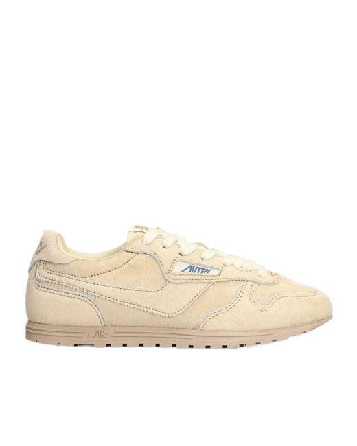 Autry Natural Windspin Lace-Up Sneakers