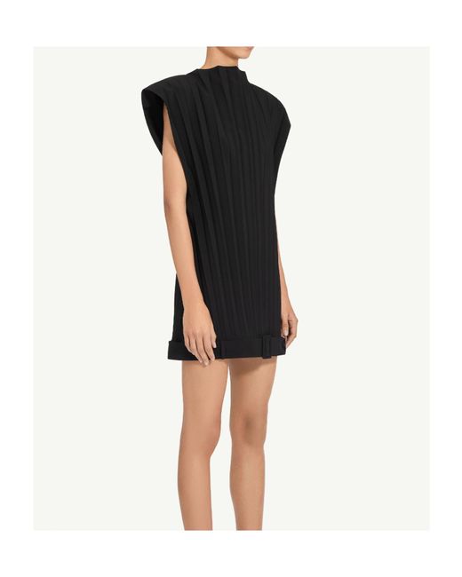 MM6 by Maison Margiela Black Mini Dress