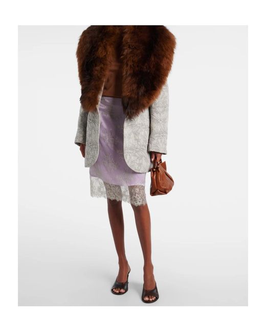 JACQUES WEI Brown Single-Breasted Jacket