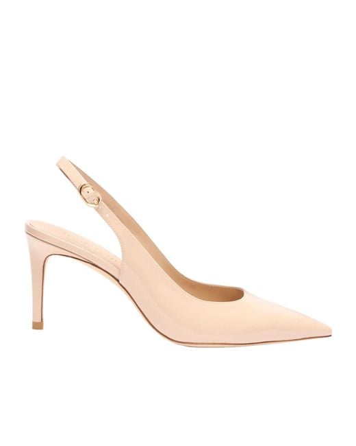 Stuart Weitzman Pink Stuart Power Slingback 75