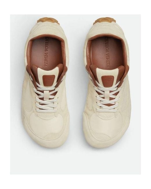 Bottega Veneta White Orbit Flash Sneakers