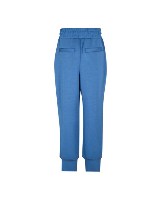 Varley Blue Elastic-Waist Sweatpants