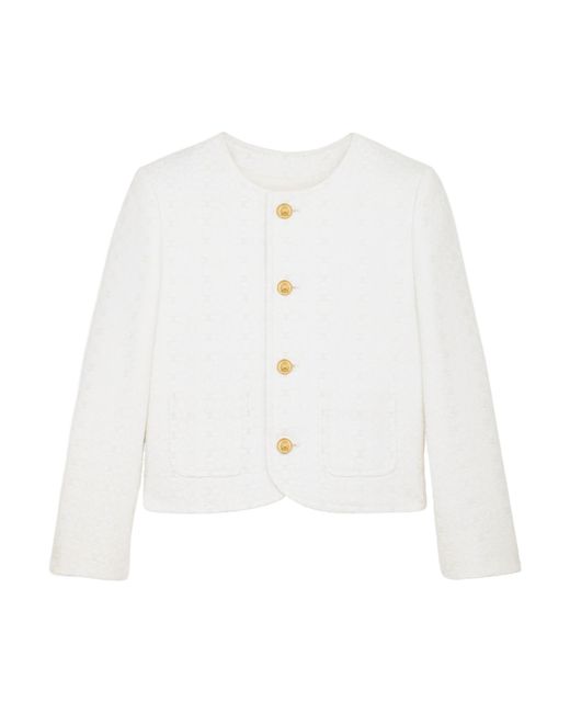 Céline White Chealsea Jacket