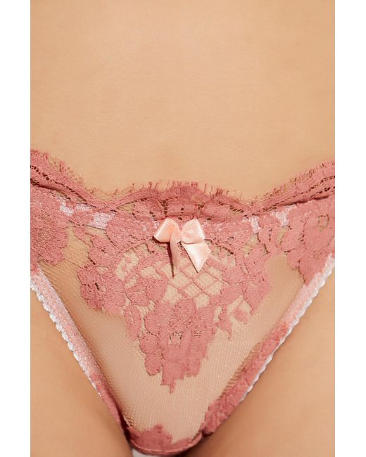 DSquared² Pink Lace Panties