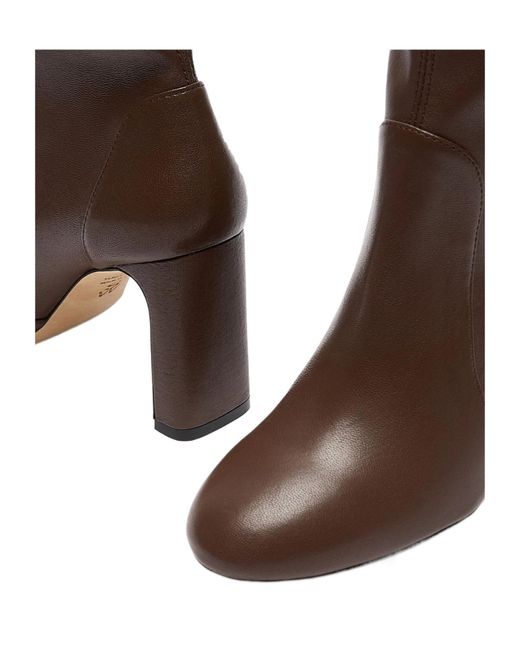 Stuart Weitzman Brown Babette Bootie 85