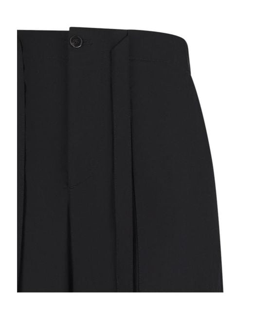 Jil Sander Black Cargo Pants
