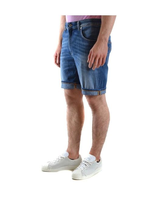 Dondup Blue Trousers for men
