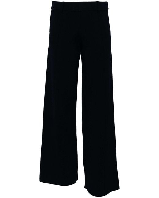 Staud Black Jet Set Trousers