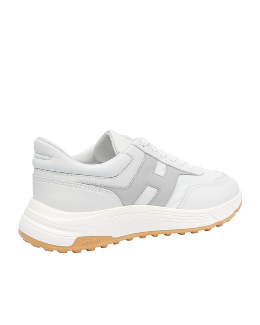 Hogan White Hyperlight Lace-Up Sneakers for men