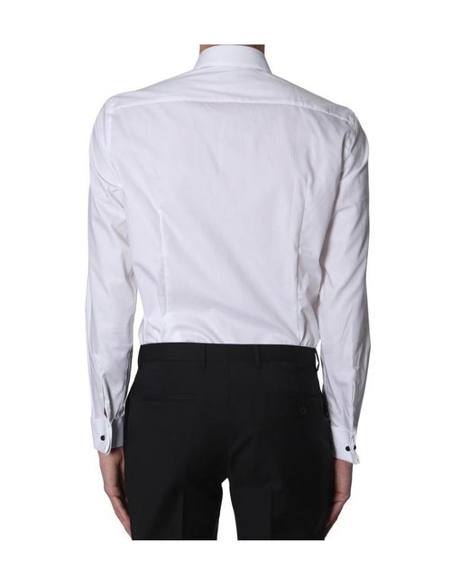 Boss White Long-Sleeved Shirt for men