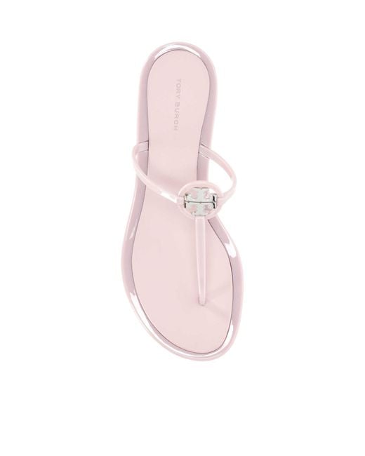 Tory Burch Pink Mini Miller Flip-Flops