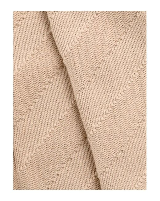 Off-White c/o Virgil Abloh White Diag Languid Two-Tone Knit Trousers
