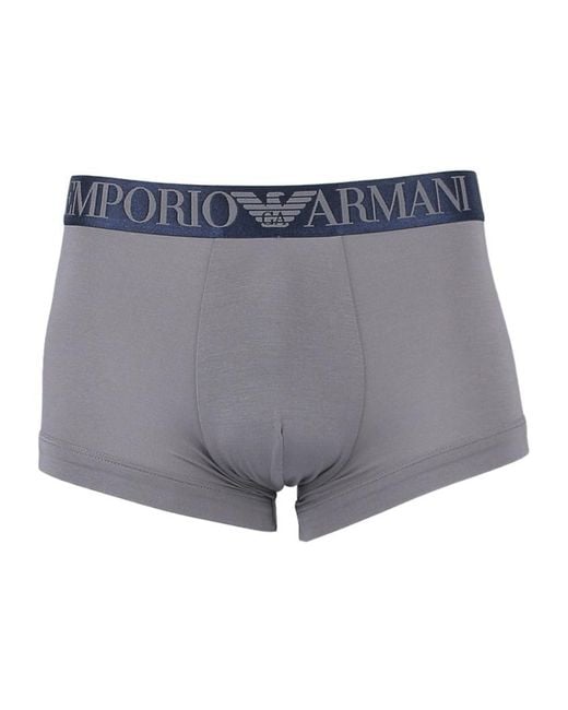 Emporio Armani Gray Logo Underwear for men