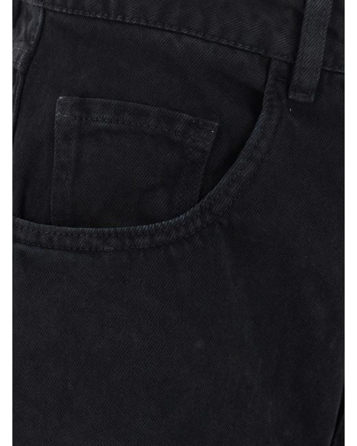 ICON DENIM Black Belt-Loop Jeans