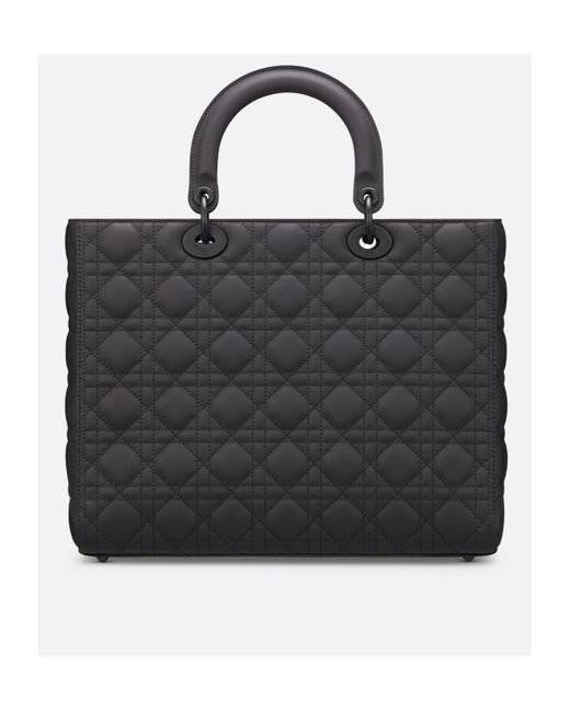 Dior Black Large Lady Bag