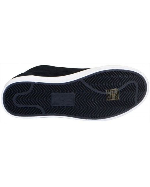 EA7 Black High-Top Casual Sneakers for men