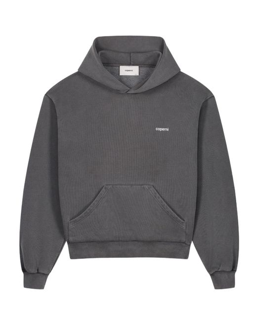 Coperni Gray Logo-Print Hoodie