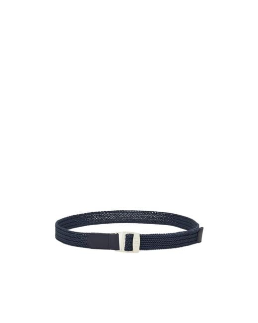 Ferragamo Blue Ferragamo Sized Buckle Belt for men