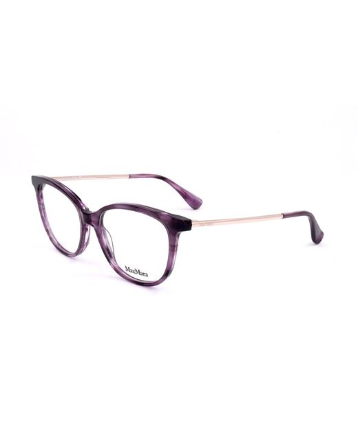 Max Mara Black Square Frame Glasses