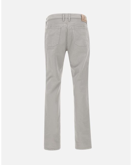 Jeckerson Gray John Slim-Fit Pants for men