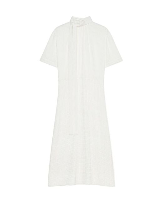 Givenchy White Short-Sleeved Dress