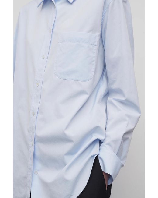 The Row Blue Gavina Shirt