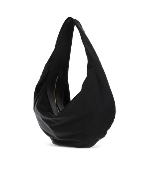 Khaite Black Olivia Large Hobo Bag