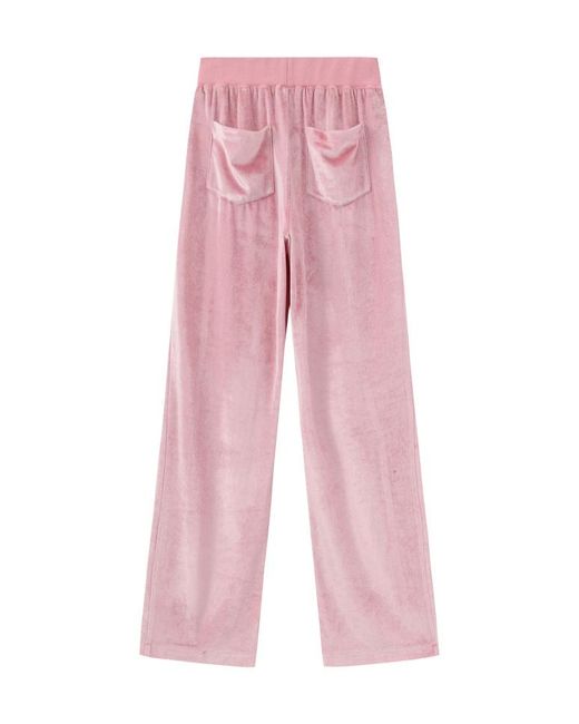 Marissa Chiara Pink Elastic Waist Casual Pants