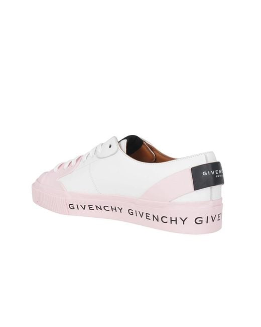 Givenchy Pink Logo Casual Sneakers