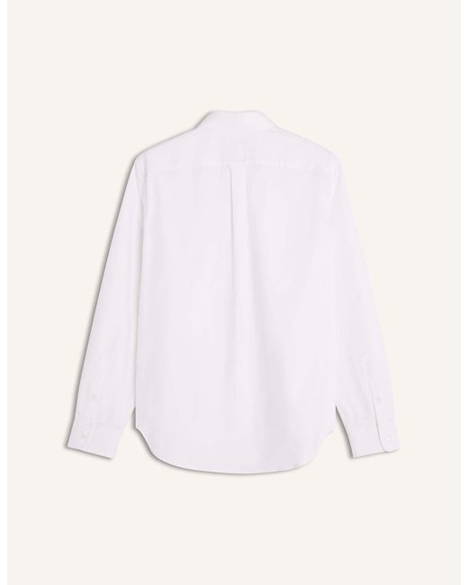 Maison Kitsuné White Maison Kitsuné Profile Fox Regular Shirt for men