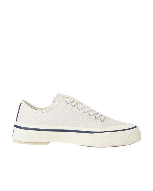 Eytys White Low Lace-Up Casual Shoes for men