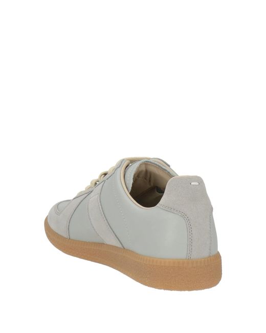 Maison Margiela Gray Minimalist Design Casual Shoes