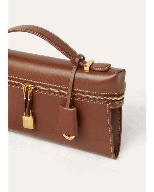 Loro Piana Brown Extra Clutch L29