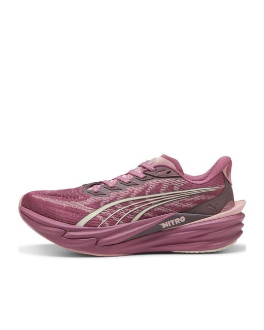 PUMA Purple Lightweight Cushioning Running Shoes