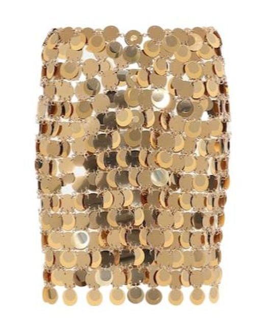 Rabanne Metallic Chainmail Miniskirt