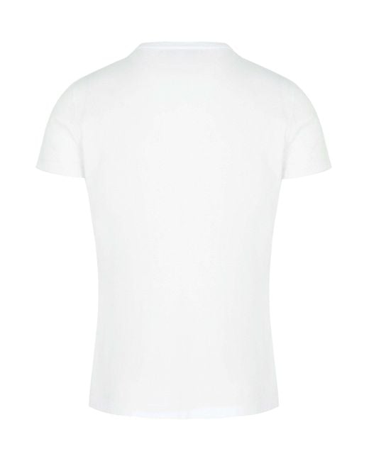 Vivienne Westwood White Chain Peru T-Shirt for men