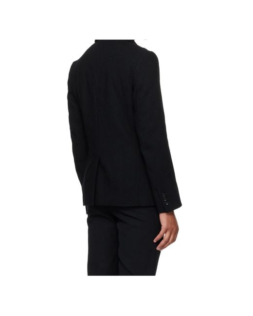 Comme des Garçons Black Long-Sleeved Suit Jacket for men