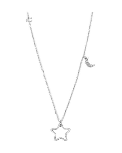 COACH White Star Earrings And Necklace Set